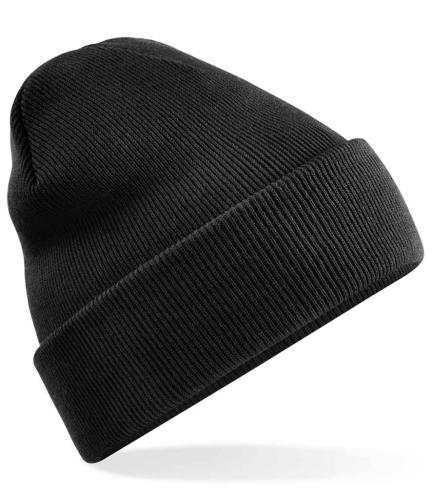 Beechfield Recycled Original Cuffed Beanie - BLK - ONE